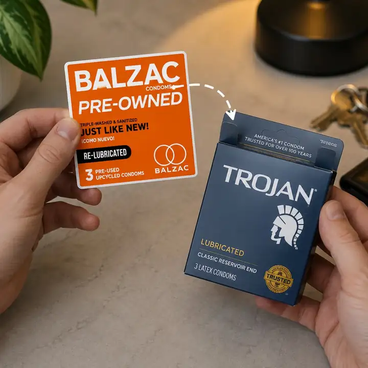 BALZAC Pre-Owned Label Sticker
